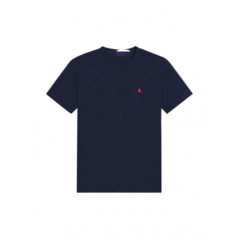 Pony Paul Hot Cotton Embroidered Short-sleeved Trendy Brand Classic Men's and Women's Couples Loose Half-sleeved T-shirt