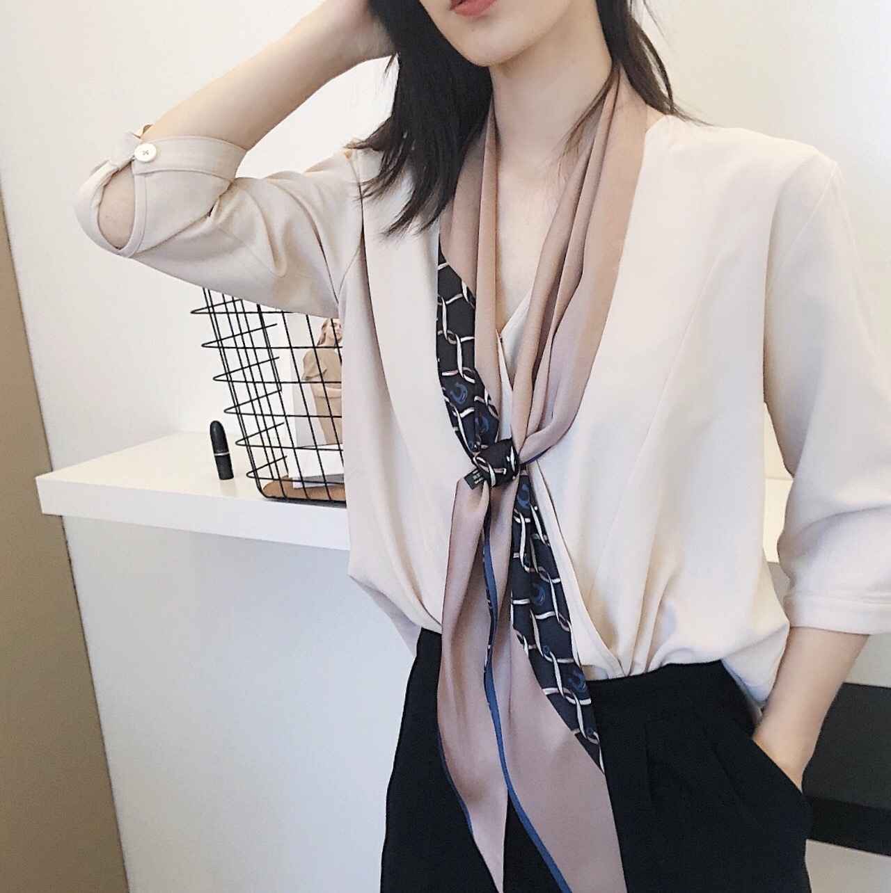 13 블랙 블랙 체인 단어 U