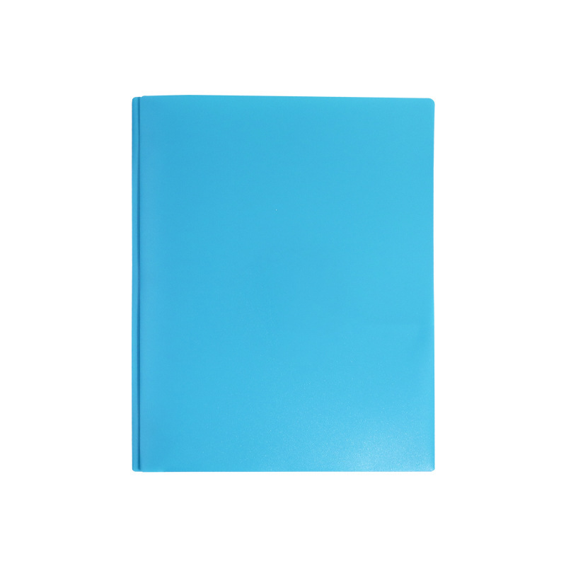 Carpeta pp de venta caliente transfronteriza clip de renacuajo bolsa de archivo de doble boca tipo D carpeta de informes estadounidense carpeta de ventas directas de fábrica