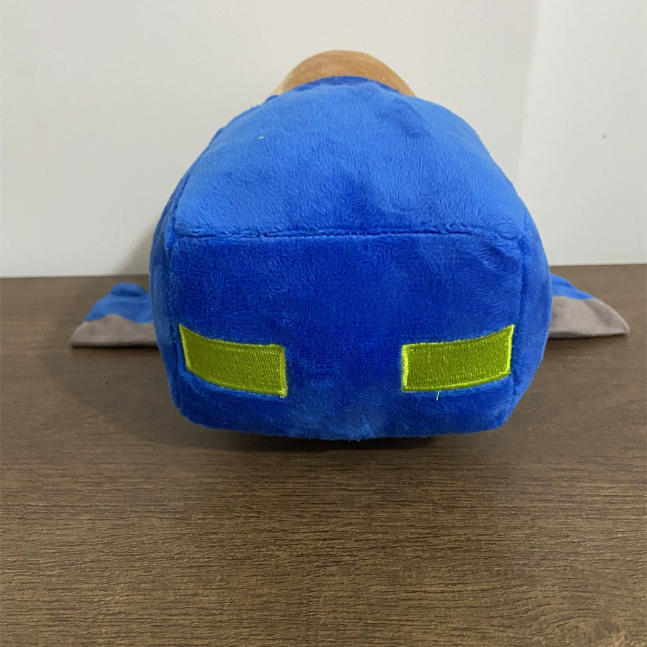 Plush Character Doll, Assorted Block-Style Figures, Multiple Sizes 18–33 cm, Vacuum Pack Option