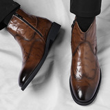 Martens, модная универсальная хваталка в английском стиле для отдыха, кожаные короткие сапоги, новая коллекция, в британском стиле, мягкая подошва, в корейском стиле, крой