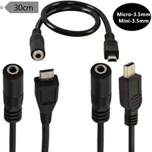 DC3.5mmĸ�Dmini 5P��/Micro 5P�������L���C�B���֙C���l�� 30cm