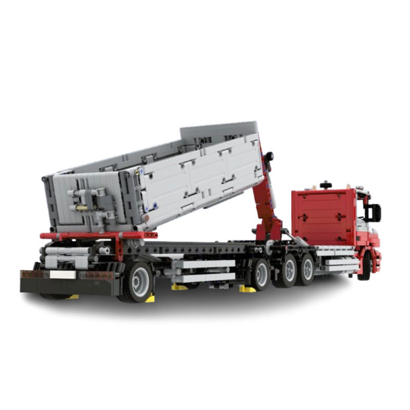 Zware vrachtwagen bouwstenen constructie speelgoed model_voghion.com