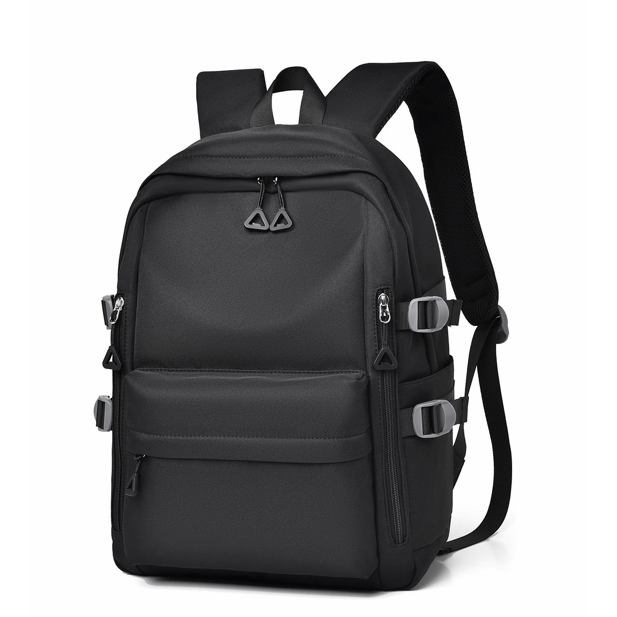 跨境时尚商务双肩包大容量潮流大学生书包简约差旅通勤背包批发