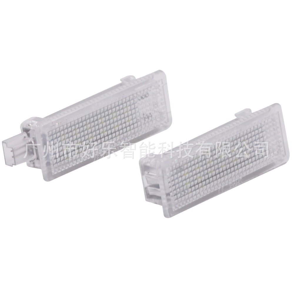 Cross-border special for BMW E60 LED license plate lights, transparent license plate lights, car modification and repair parts