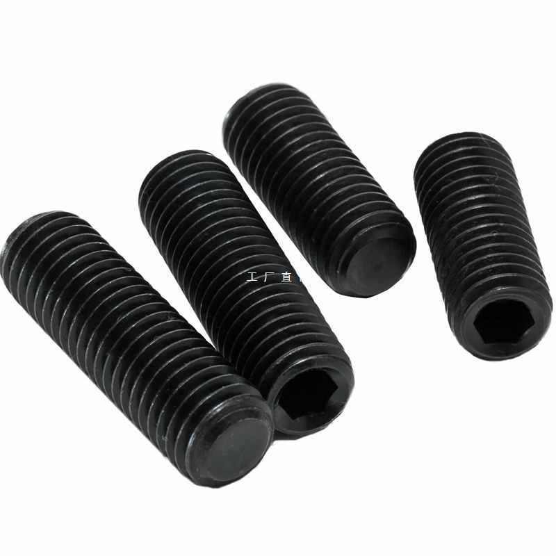 9YWGB77内六角1.5细牙平端紧定螺钉/机米/顶丝无头螺丝M16M18M20