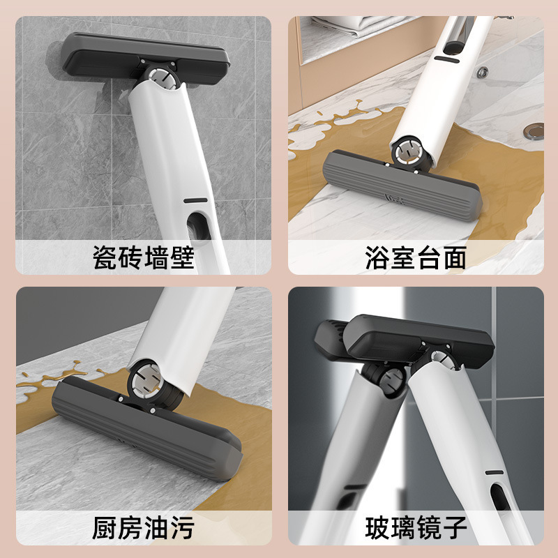 桌面拖把迷你小拖把海绵吸水吸油手持免手洗懒人清洁桌面清洁神器|undefined