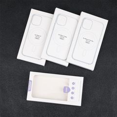 マグセーフ磁気吸引包装iphone15ultra 12promaxワイヤレス充電アップル16携帯ケース紙ケース
