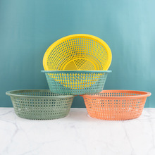 AB-15淘米筐洗菜筐沥水筐沥水篮收纳筐馒头筐筐子2元店塑料制品批