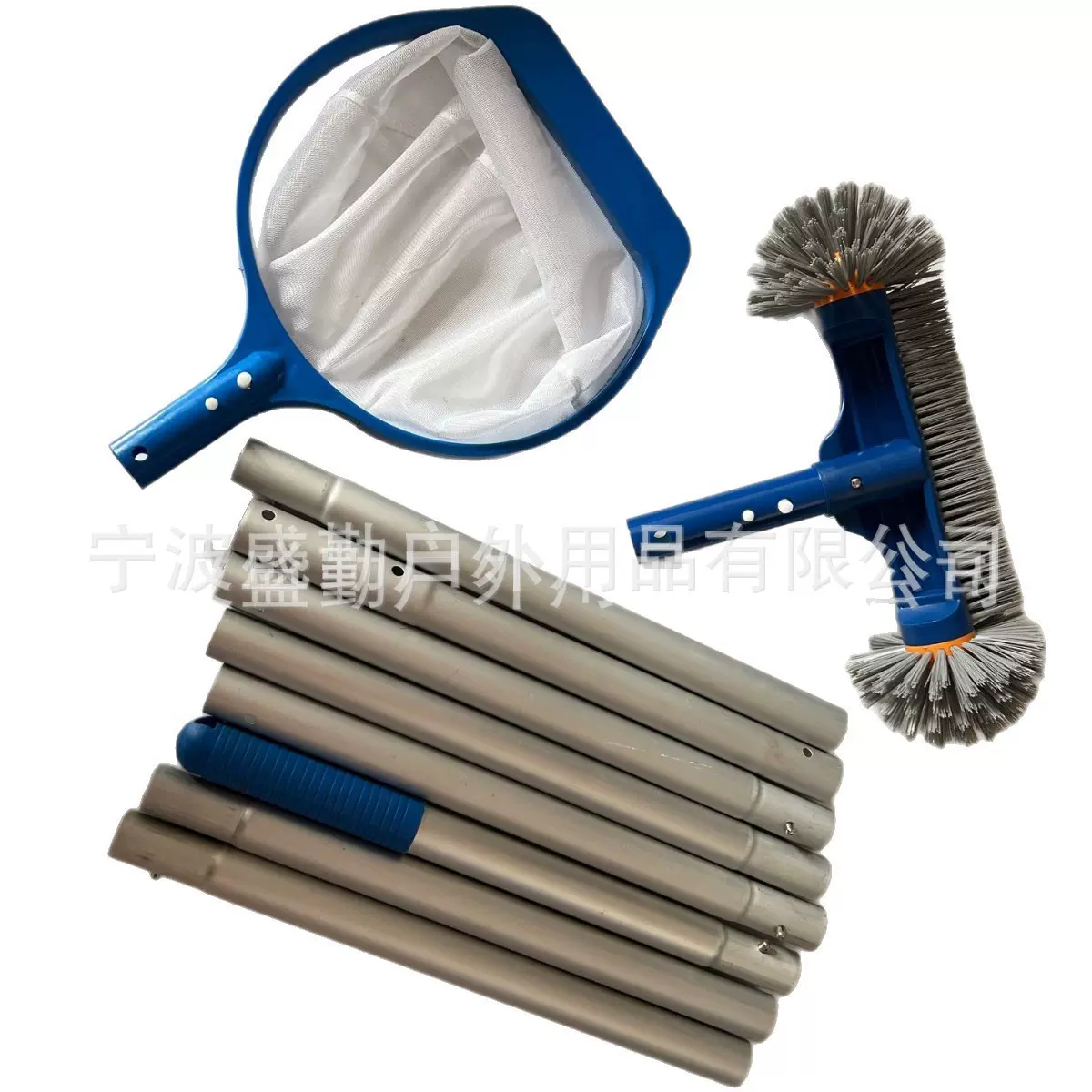 2025新款可拆卸亚马逊热销游泳池清洁配件套装