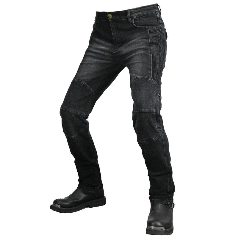 VOLERO motocicleta jeans hombres y mujeres pantalones de motociclismo pantalones de carreras Kevlar resistente al desgarro equipo de protección de silicona