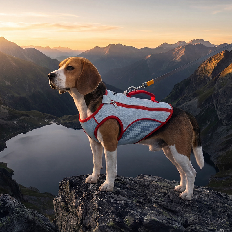 Verano color contrastante empalme refrigeración al aire libre chaleco de mascota ropa de protección solar perros pequeños y medianos ropa de perro gato