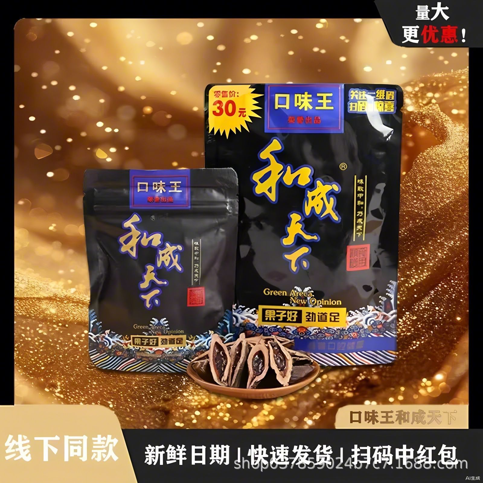 1和成天下口味王槟榔大 量新货批发新鲜味道正宗包邮散装整箱袋装