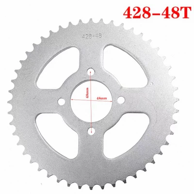 Dəbilqə (Kaska) aksesuarları, 520 530 sprocket for - 4-holes-428-48-teeth-48mm-inner-hole-spacing-68mm