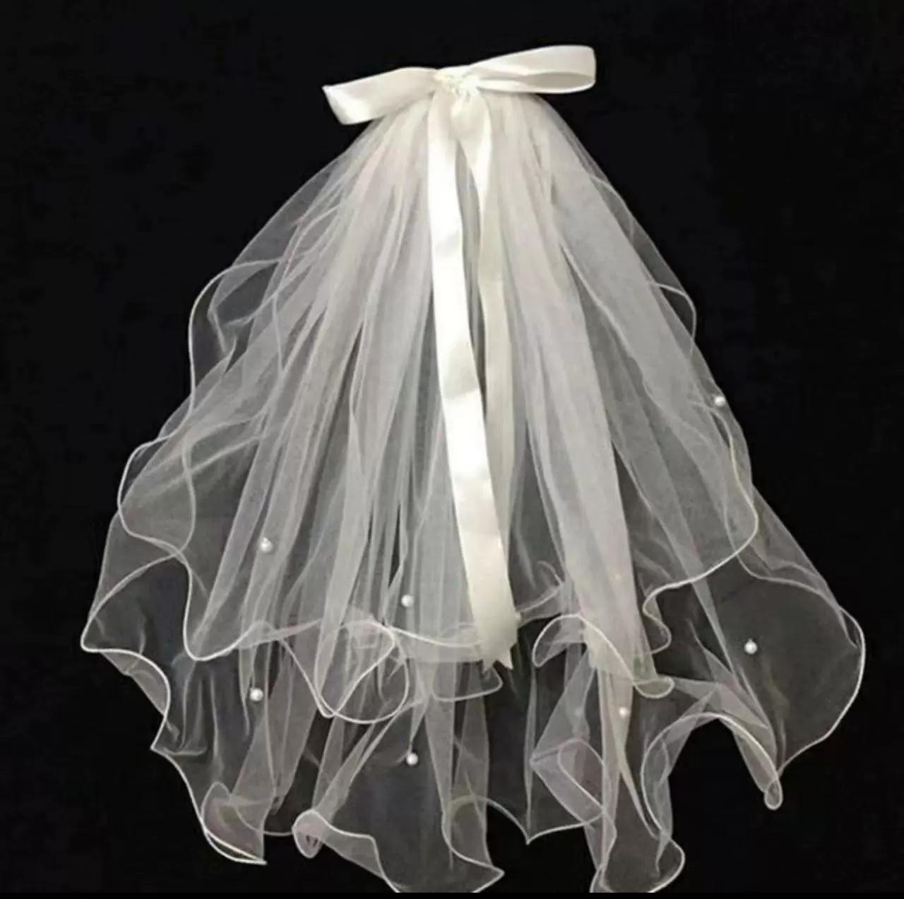 Double-layer props for kindergarten from pearl for photo sessions, family style, Birthday gift