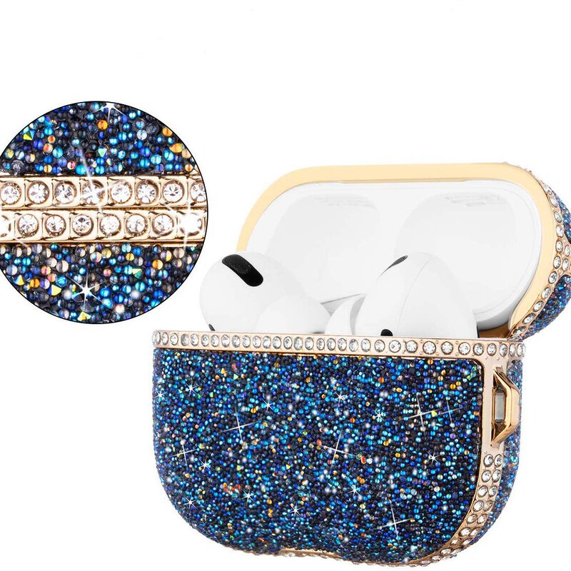 Suitable for Star Diamond iphone Headset Case Airpodspro Protective Case Electroplated Flash Diamond Crystal Diamond Suitable for Star Diamond iphone Headset Case Airpodspro Protective Case Electroplated Flash Diamond Crystal Diamond