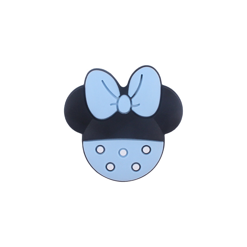 Suministros para bebés forma de dibujos animados pequeño mordedor DIY bebé molar pezón cadena teether pulsera juguete Accesorios