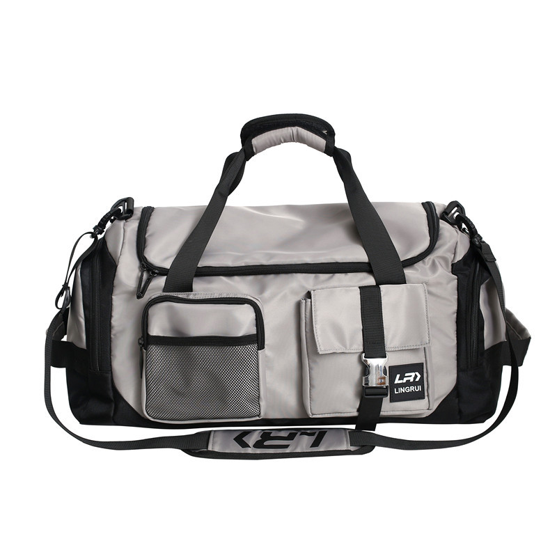 Seco y húmedo separación de la bolsa deportiva de fitness bolsa de equipaje mujer de gran capacidad portátil mochila de viaje de hombro bolsa de viaje corto hombre