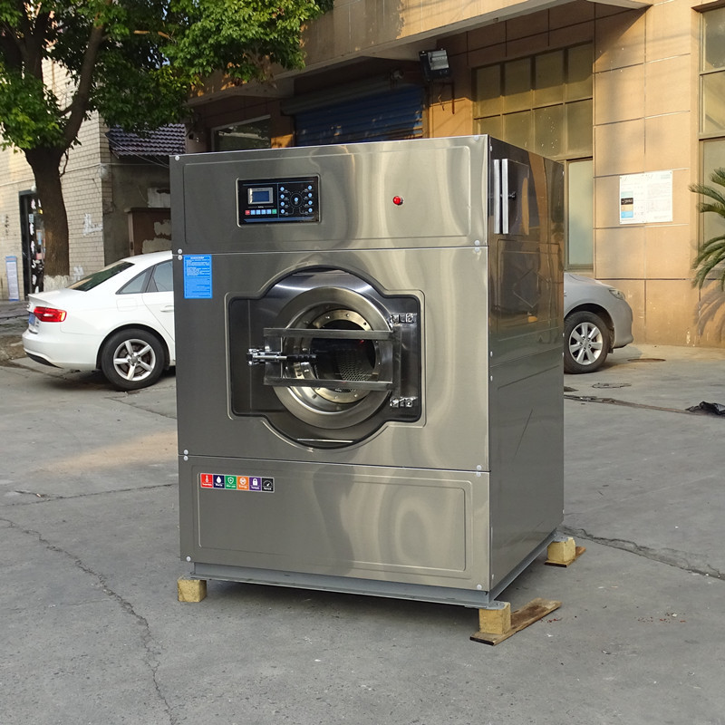 大型工業用洗濯機 50KG 大型全自動洗濯乾燥機 30kg XGQ-30 ステンレス鋼|undefined