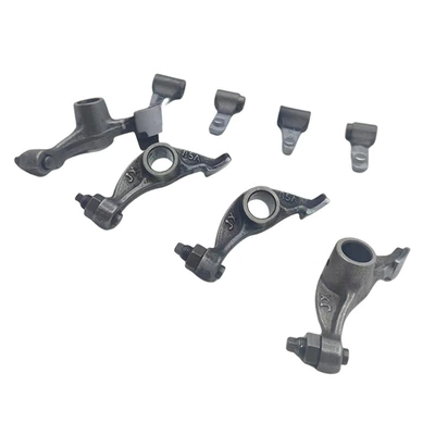 Crankshaft, camshaft rocker arm for