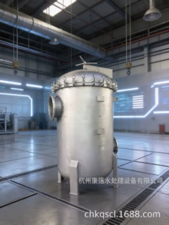 【杭州工厂定制】 200T每小时 内外喷砂处理 不锈钢七袋式过滤器