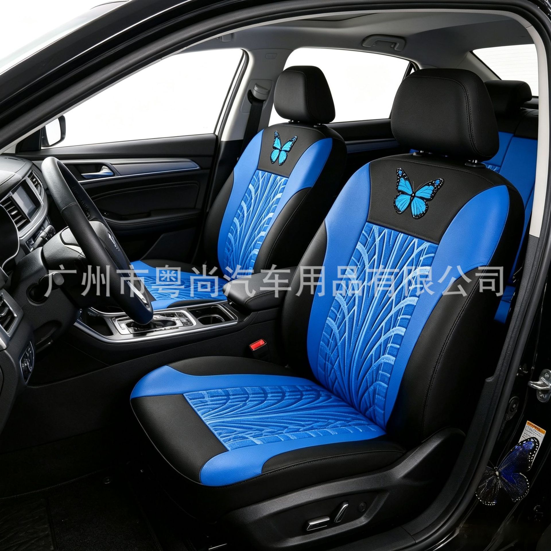 Car seat covers European and American tiktok butterfly press export Temu Amazon SHEIN manufacturer fabric seat covers