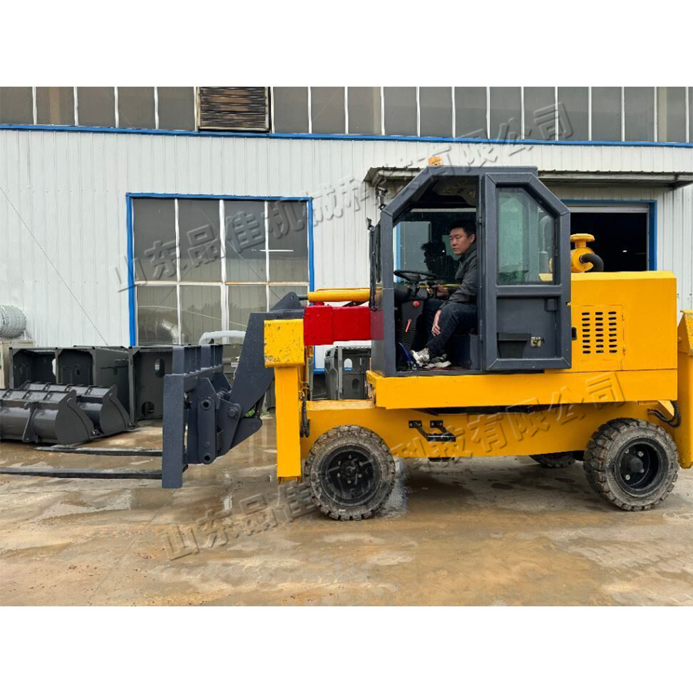 伸缩臂叉装车 座驾式伸缩臂叉车 Tecopic arm fork loading