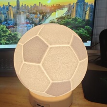 3D打印 开口G9足球灯壳 月球灯罩  E27灯罩 吊灯灯壳 源头厂家