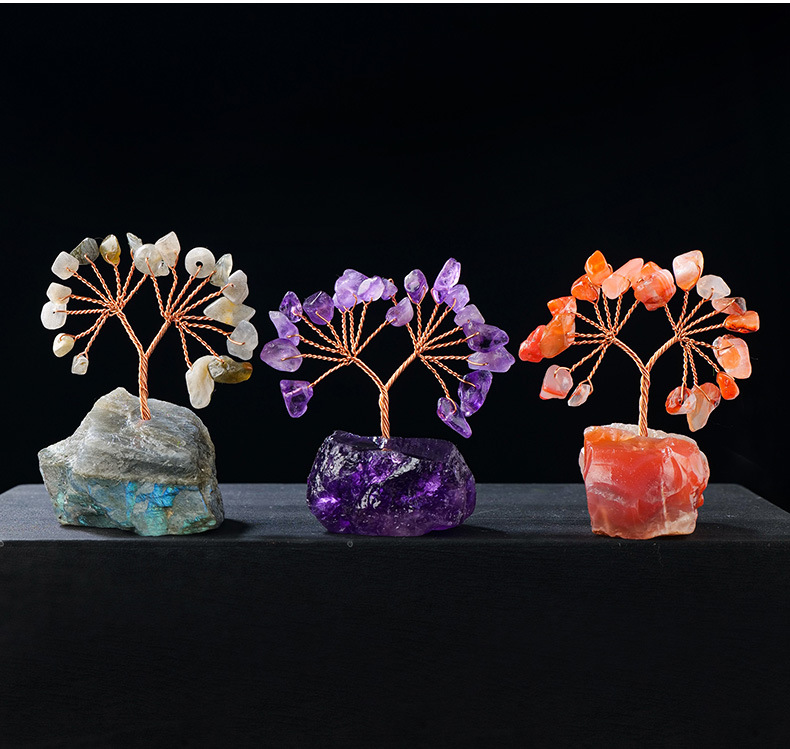 Natural Colorful Crystal Tree 1