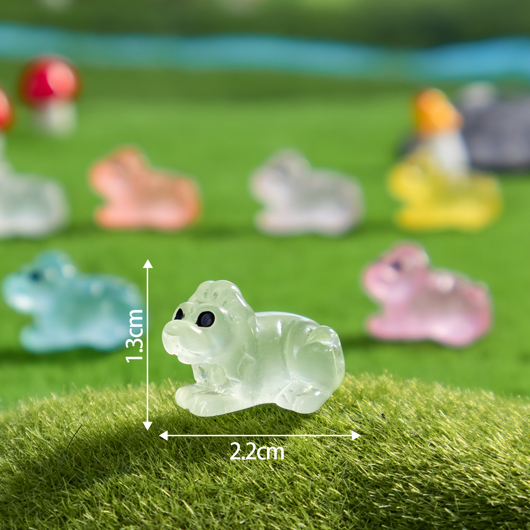 야광 작은 동물 사자 믹스