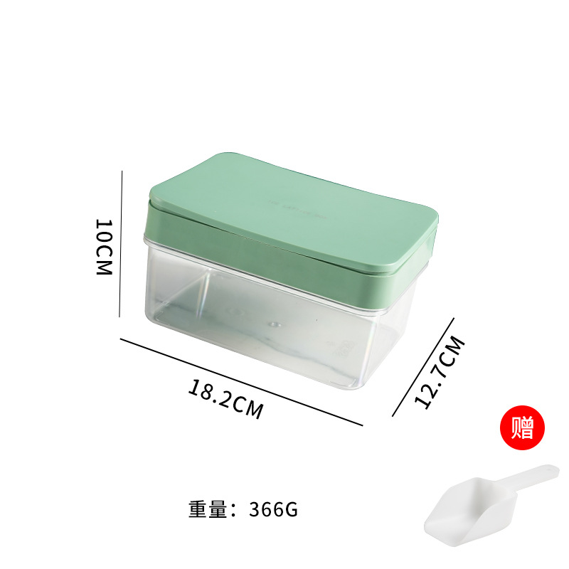 Grille de hielo molde de hielo prensado silicona hockey hielo caja de hielo de plástico refrigerador congelación caja de hielo especial transfronteriza grille de hielo