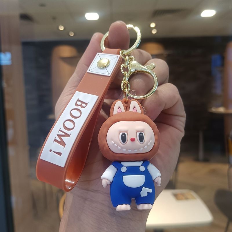 クリエイティブホットスタイルラブブキーホルダー漫画リトルシープペンダントおもちゃベビーグラバーかわいいキーチェーンリング卸売|undefined