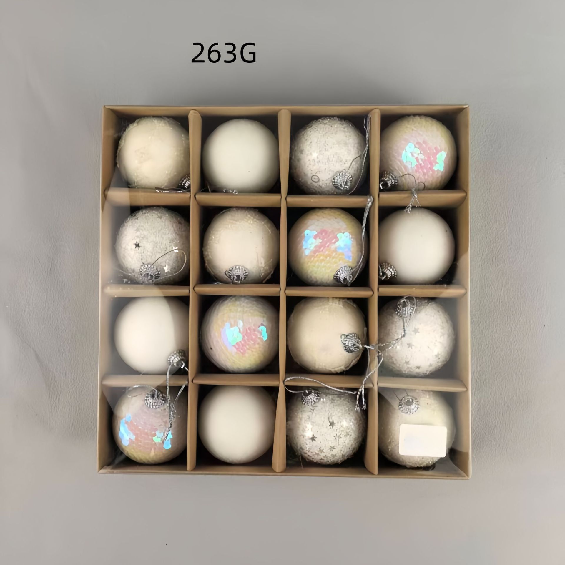 Nuevos adornos de Navidad transfronterizos colgantes bolas de Navidad set bolas de Navidad colgantes de árbol de Navidad caja de regalo bolas de Navidad P