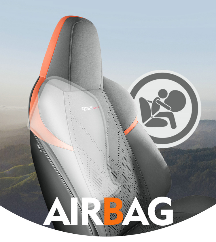 New car Changan CS55PLUS third-generation saddle pad small waist perforated interior car seat cushion four seasons