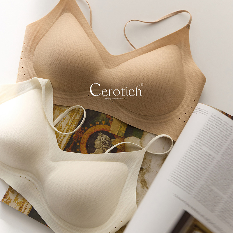 Cerotich Sen Breath Cooling Foundation Liquid Invisible Underwear Women's Seamless Lightweight Bra Jelly Wireless Bra Cerotich Sen Breath Cooling Foundation Liquid Invisible Underwear Women's Seamless Lightweight Bra Jelly Wireless Bra