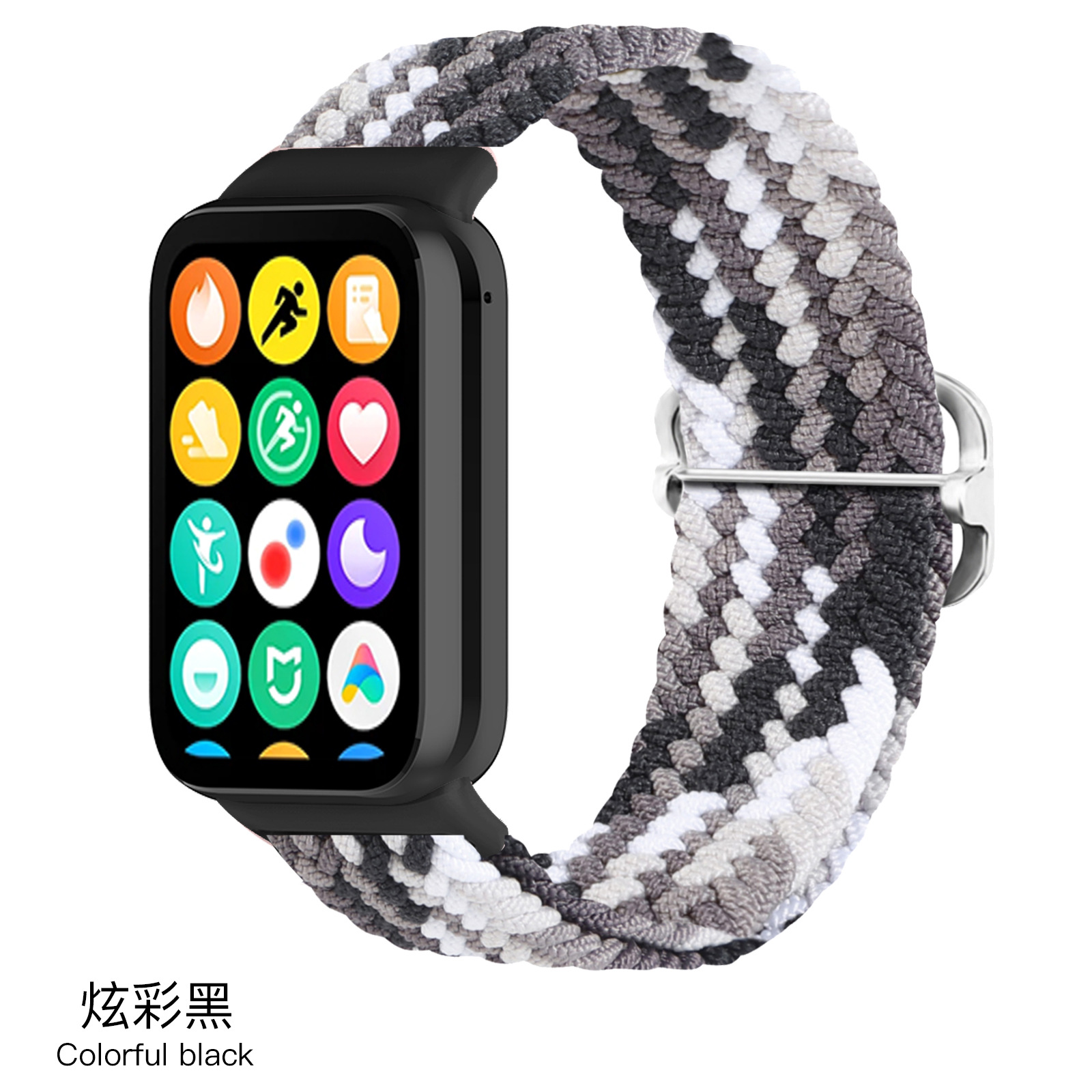 12#colorful black