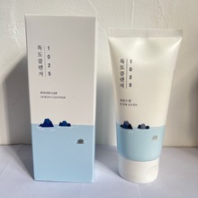 跨境韩国ROUND LAB柔恩莱独岛洁面来郁陵乳氨基酸温和洗面奶150ml