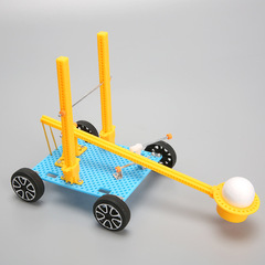 Tech Little DIY Catapult Small School Students Hand Assembly Science Experiment Model Brain-Teasing Science Educational Toy