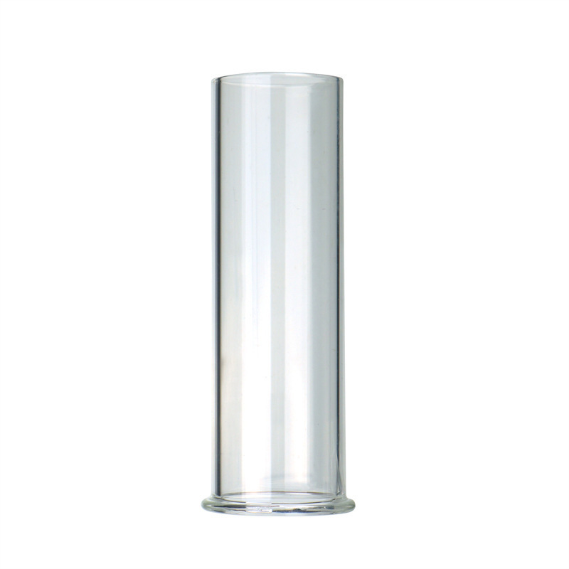 Crystal Glass Hollow Anal Plug with Two Openings, Transparent Expander Design — detail image 6
