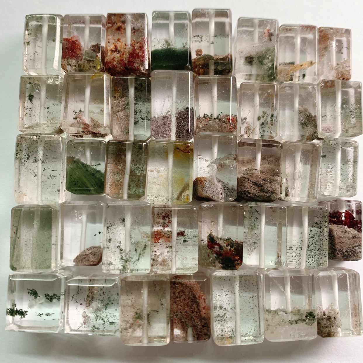 天然カラー幽霊随形不定形単珠散珠diyビーズ玉文遊びブレスレット手串部品