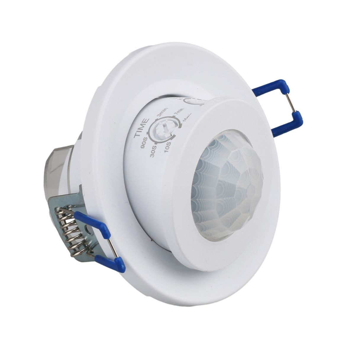 红外感应器开关嵌入式可调感应旋转红外人体感应器PIR