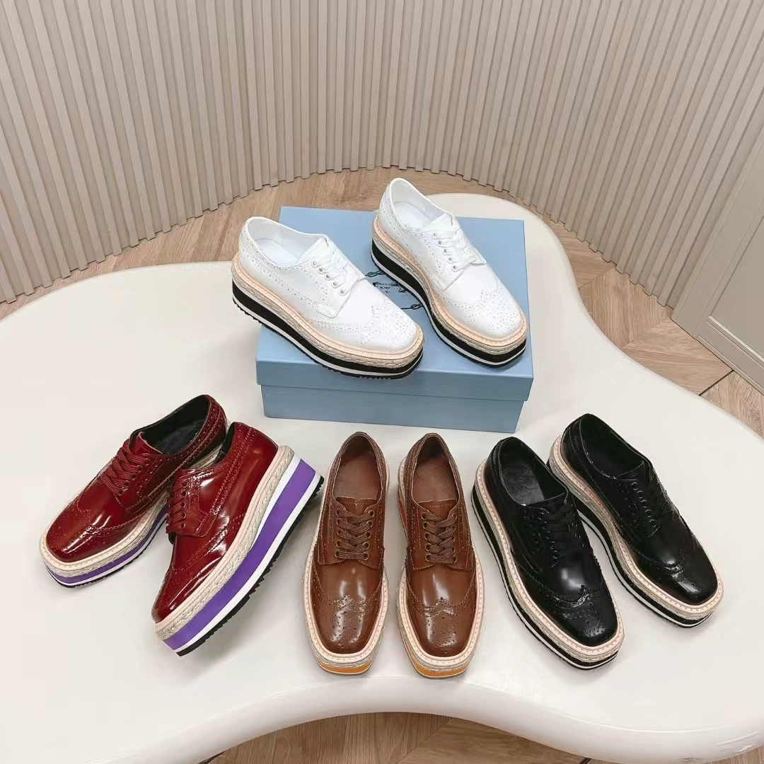 Европейские и американские ретро британский стиль Bullock резные женские туфли