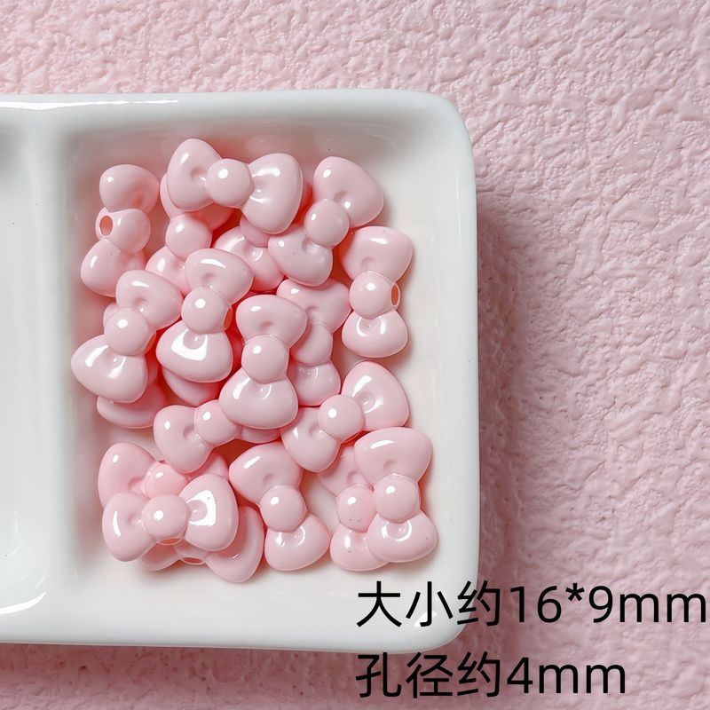 小さなカラーペイント KT リボンストレートホールアクリルビーズ diy ブレスレットネックレス素材ジュエリーアクセサリー|undefined