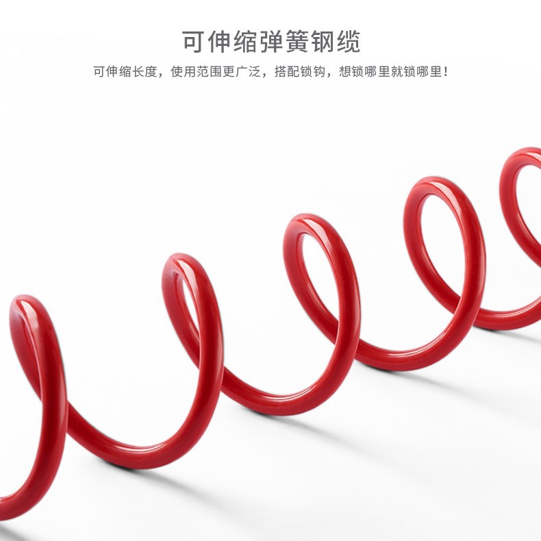 Cable de remolque de tracción de RV separado Cable de freno RV acero inoxidable PU cuerdas de resorte recubiertas