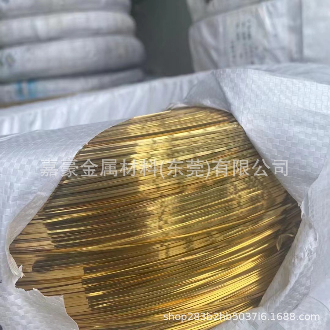 毛刷植毛机h62黄铜扁线扁铜片铜条（四川 河北 山东）接地扁铜线