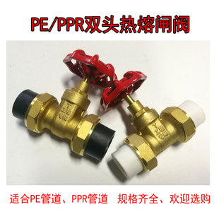 。PPR双活接闸阀 PE活接阀门止水阀自来水开关 铜截止阀水管配件-阿里巴巴