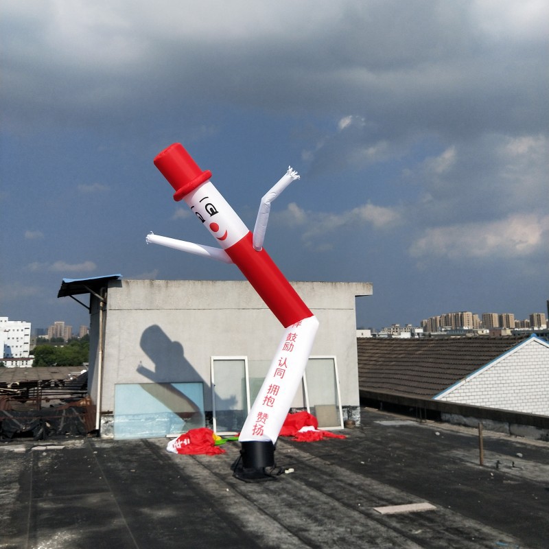 充气空中舞星小丑跳舞气模人舞者广告开业庆典单腿摇摆舞星气模