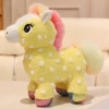 Yellow sunshine rainbow horse