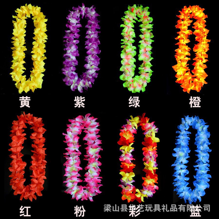 Transfronterizos para espesar coronas Hawaiian Rope Ball Bar Party Beach Event Reconocimiento Show Festivals