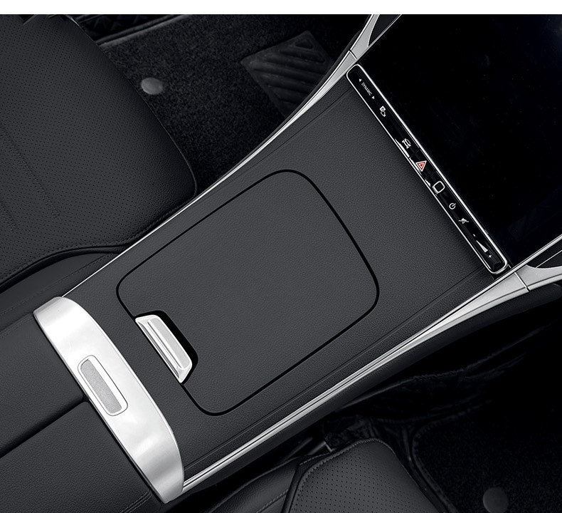 Mercedes-Benz Glc300Lc-Class C260 Central Control Panel Silicone Protective Pad Glc260 Anti-Slip Pad Interior Supplies Decoration